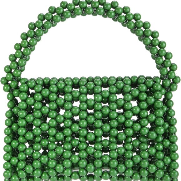 Acrylic Beaded Handbag Small Clutch Evening Wedding Party Accessories - Picture 1 of 5